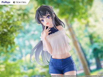 Rascal Does Not Dream of Bunny Girl Senpai Tenitol PVC Statue Mai Sakurajima 29cm - Scale Statue - Furyu - Hobby Figures UK