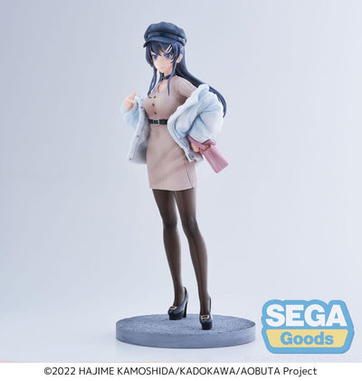 Rascal Does Not Dream of a Bunny Girl Senpai Luminasta PVC Statue Mai Sakurajima Casual Clothes Ver. 21cm - Scale Statue - Sega - Hobby Figures UK