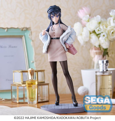Rascal Does Not Dream of a Bunny Girl Senpai Luminasta PVC Statue Mai Sakurajima Casual Clothes Ver. 21cm - Scale Statue - Sega - Hobby Figures UK