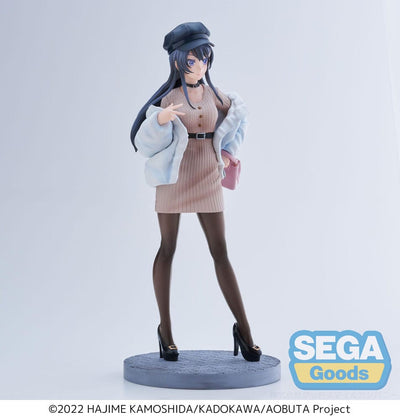 Rascal Does Not Dream of a Bunny Girl Senpai Luminasta PVC Statue Mai Sakurajima Casual Clothes Ver. 21cm - Scale Statue - Sega - Hobby Figures UK