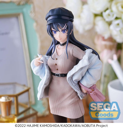 Rascal Does Not Dream of a Bunny Girl Senpai Luminasta PVC Statue Mai Sakurajima Casual Clothes Ver. 21cm - Scale Statue - Sega - Hobby Figures UK