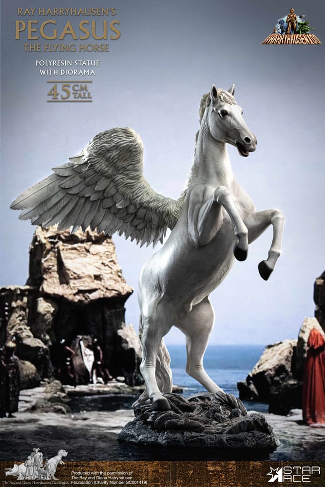 Ray Harryhausen Statue Pegasus: The Flying Horse 2.0 Deluxe Version 45cm - Scale Statue - Star Ace Toys - Hobby Figures UK