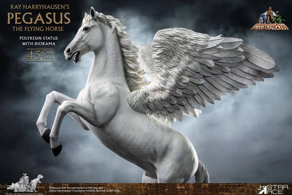 Ray Harryhausen Statue Pegasus: The Flying Horse 2.0 Deluxe Version 45cm - Scale Statue - Star Ace Toys - Hobby Figures UK