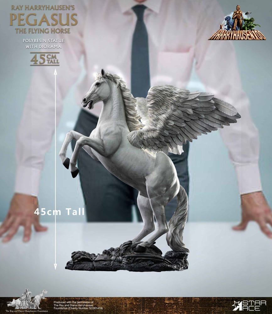 Ray Harryhausen Statue Pegasus: The Flying Horse 2.0 Deluxe Version 45cm - Scale Statue - Star Ace Toys - Hobby Figures UK
