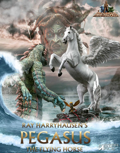 Ray Harryhausen Statue Pegasus: The Flying Horse 2.0 Deluxe Version 45cm - Scale Statue - Star Ace Toys - Hobby Figures UK