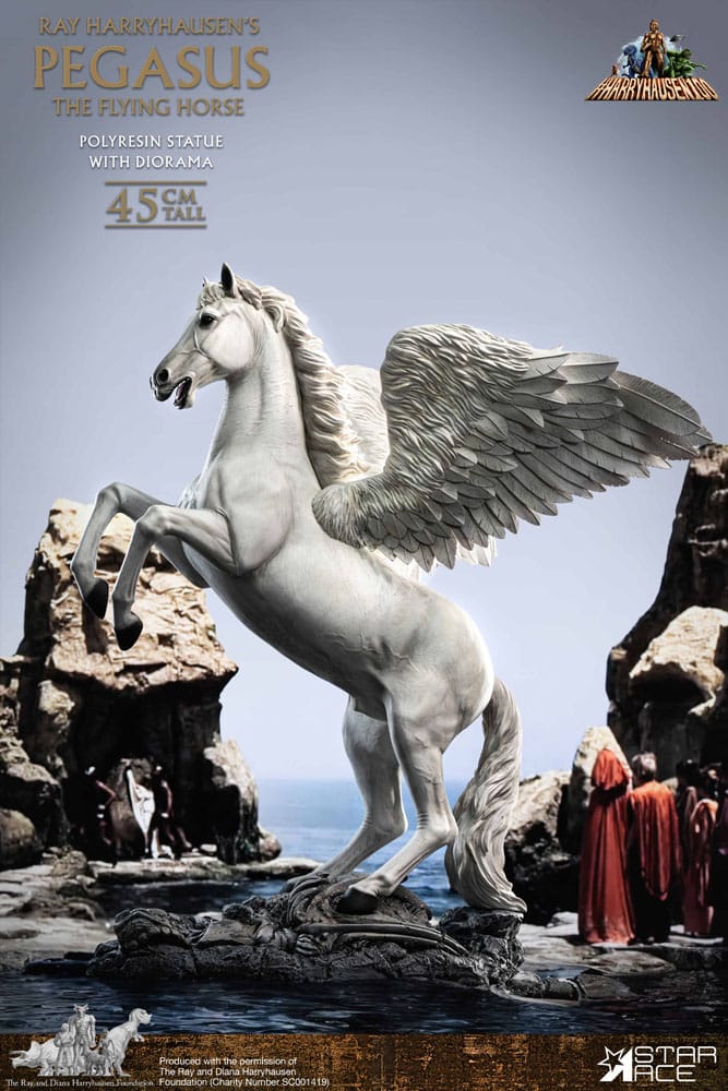Ray Harryhausen Statue Pegasus: The Flying Horse 2.0 Deluxe Version 45cm - Scale Statue - Star Ace Toys - Hobby Figures UK