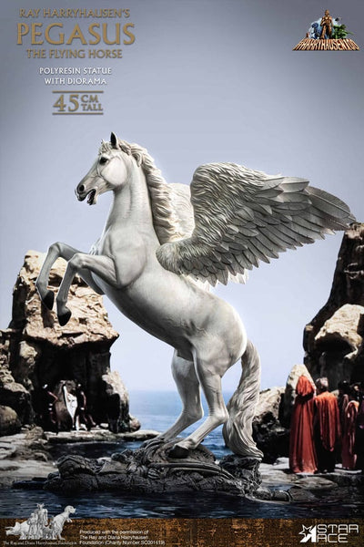 Ray Harryhausen Statue Pegasus: The Flying Horse 2.0 Deluxe Version 45cm - Scale Statue - Star Ace Toys - Hobby Figures UK