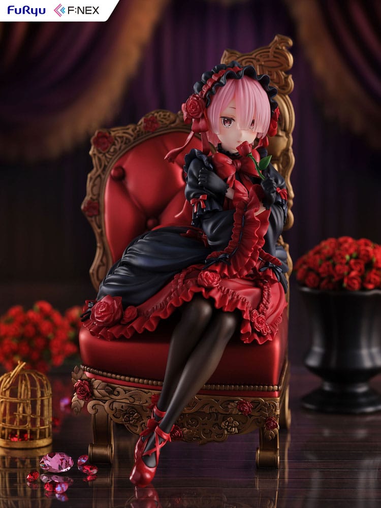 Re:ZERO -Starting Life in Another World F:NEX PVC Statue 1/7 Ram Gothic Ver. 20cm - Scale Statue - Furyu - Hobby Figures UK