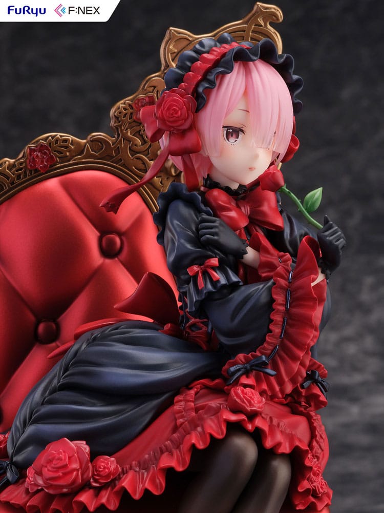 Re:ZERO -Starting Life in Another World F:NEX PVC Statue 1/7 Ram Gothic Ver. 20cm - Scale Statue - Furyu - Hobby Figures UK