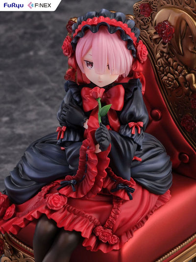 Re:ZERO -Starting Life in Another World F:NEX PVC Statue 1/7 Ram Gothic Ver. 20cm - Scale Statue - Furyu - Hobby Figures UK
