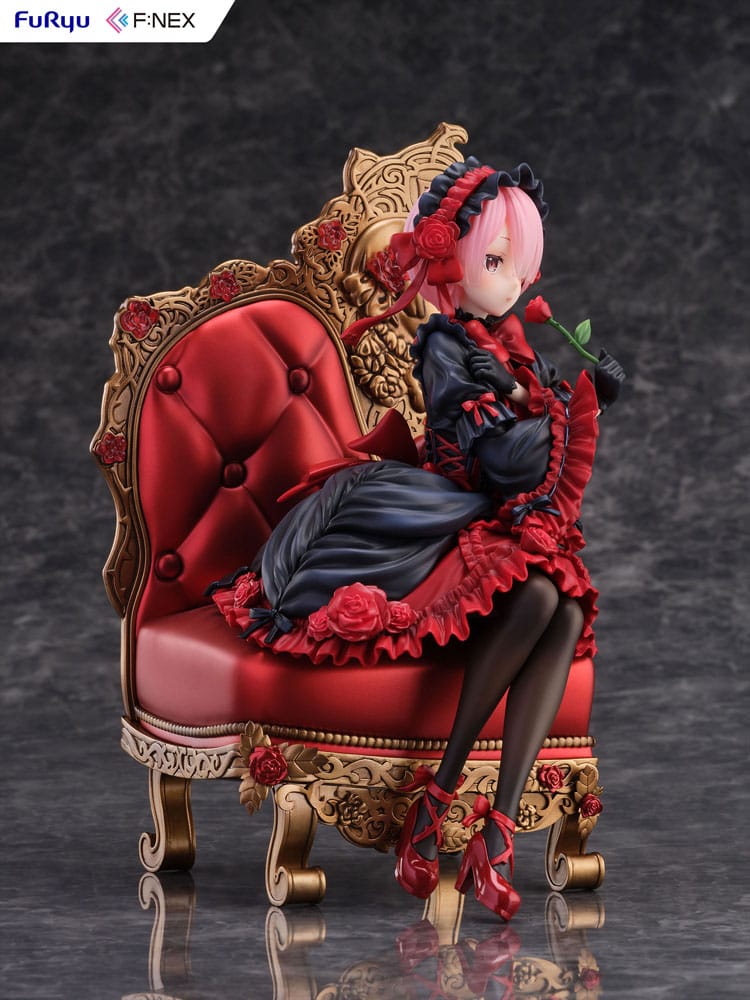 Re:ZERO -Starting Life in Another World F:NEX PVC Statue 1/7 Ram Gothic Ver. 20cm - Scale Statue - Furyu - Hobby Figures UK