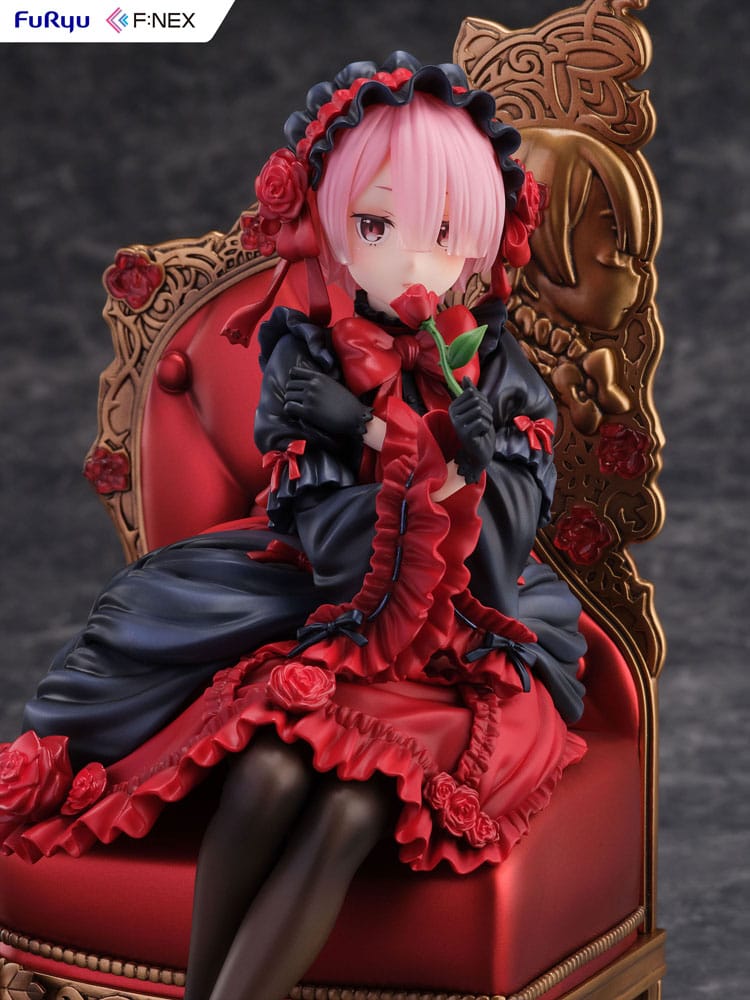 Re:ZERO -Starting Life in Another World F:NEX PVC Statue 1/7 Ram Gothic Ver. 20cm - Scale Statue - Furyu - Hobby Figures UK