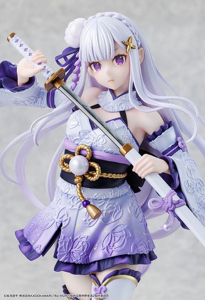 Re:ZERO -Starting Life in Another World- PVC Statue 1/7 Emilia Combat Outfit ver. 24cm - Scale Statue - Kadokawa - Hobby Figures UK