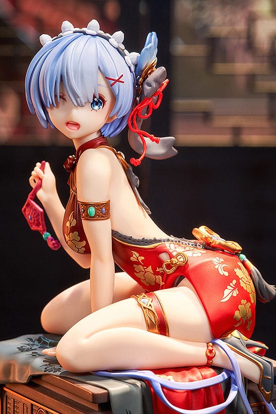 Re:ZERO -Starting Life in Another World- PVC Statue 1/7 Rem: Graceful Beauty 2024 New Year Ver. 24cm - Scale Statue - Kadokawa - Hobby Figures UK