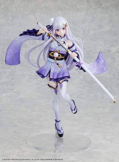 Re:ZERO -Starting Life in Another World- PVC Statue 1/7 Emilia Combat Outfit ver. 24cm - Scale Statue - Kadokawa - Hobby Figures UK