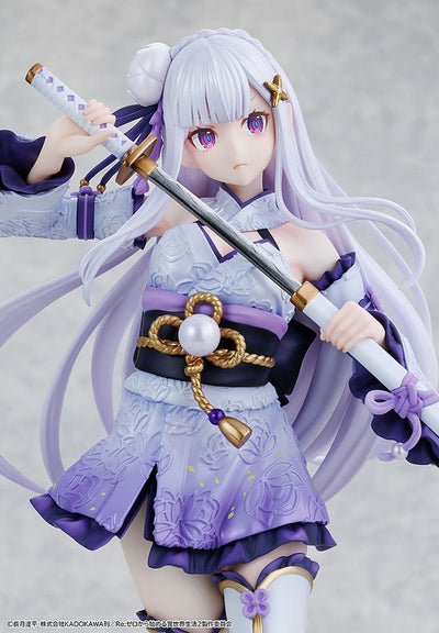 Re:ZERO -Starting Life in Another World- PVC Statue 1/7 Emilia Combat Outfit ver. 24cm - Scale Statue - Kadokawa - Hobby Figures UK