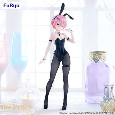 Re:Zero BiCute Bunnies PVC Statue Ram Bicolor Ver. 30cm - Scale Statue - Furyu - Hobby Figures UK