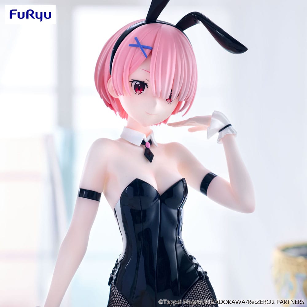 Re:Zero BiCute Bunnies PVC Statue Ram Bicolor Ver. 30cm - Scale Statue - Furyu - Hobby Figures UK