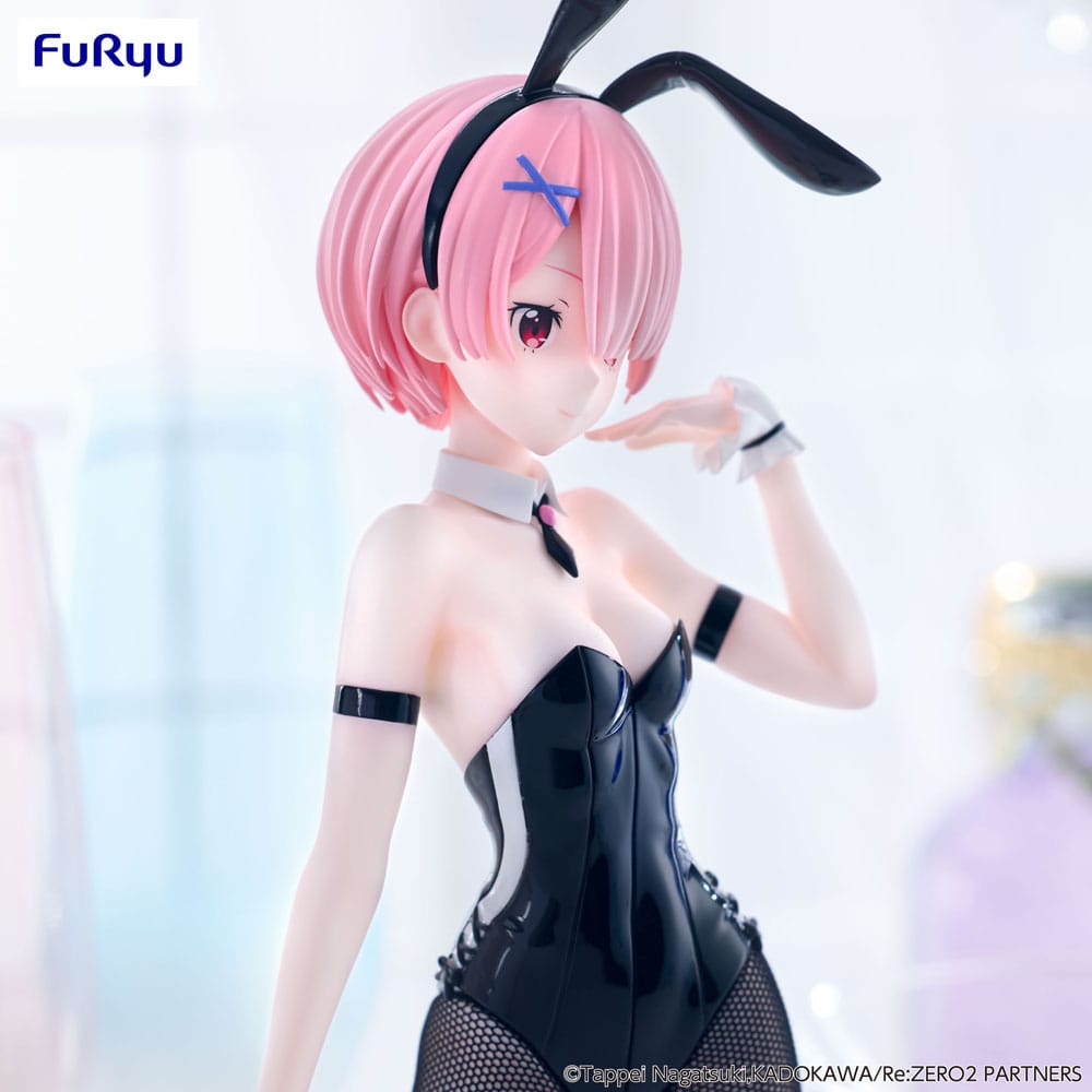Re:Zero BiCute Bunnies PVC Statue Ram Bicolor Ver. 30cm - Scale Statue - Furyu - Hobby Figures UK