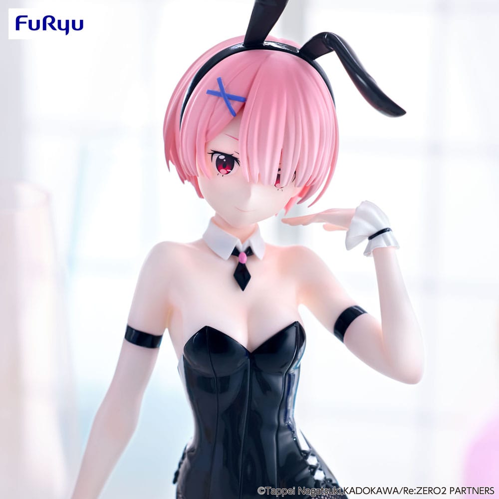 Re:Zero BiCute Bunnies PVC Statue Ram Bicolor Ver. 30cm - Scale Statue - Furyu - Hobby Figures UK