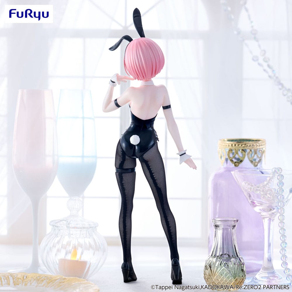 Re:Zero BiCute Bunnies PVC Statue Ram Bicolor Ver. 30cm - Scale Statue - Furyu - Hobby Figures UK