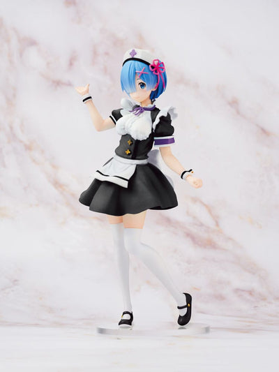 Re:Zero - Starting Life in Another World Coreful PVC Statue Rem Nurse Maid Ver. Renewal Edition 23cm - Scale Statue - Taito Prize - Hobby Figures UK