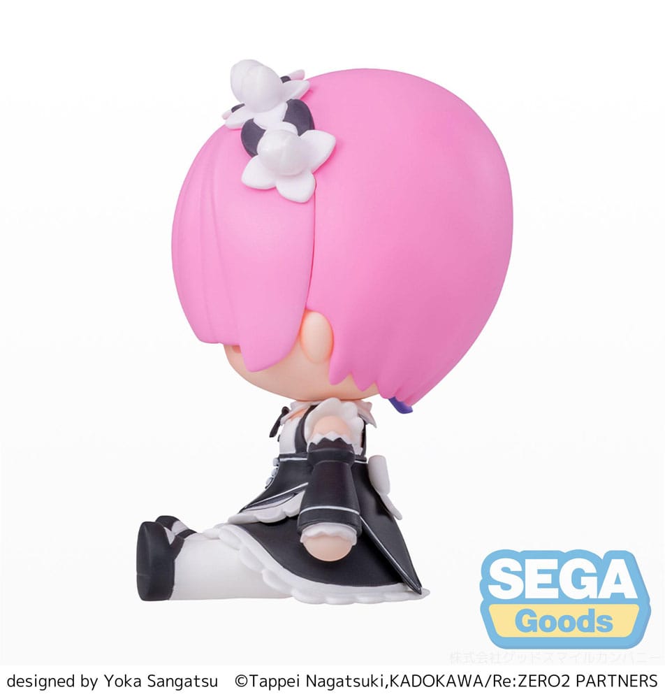 Re:Zero Starting Life in Another World Fuwa Petit Chibi Figure Ram 8cm - Mini Figures - Sega - Hobby Figures UK