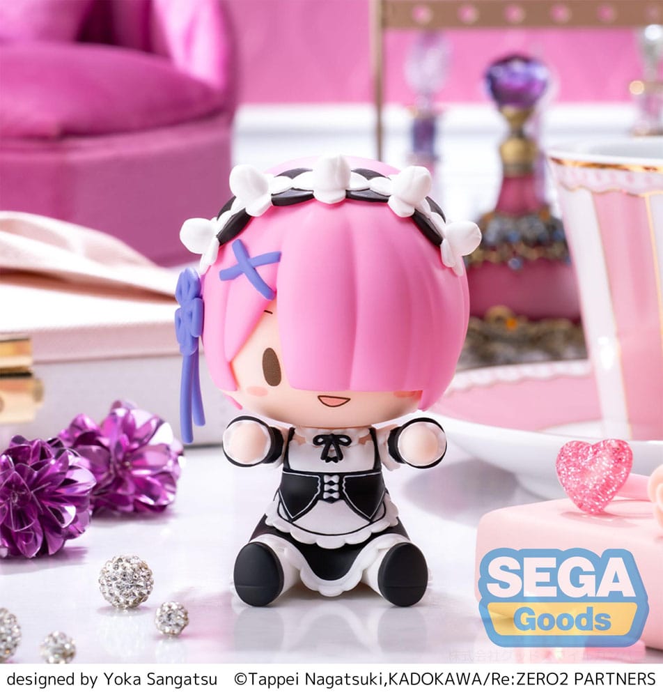Re:Zero Starting Life in Another World Fuwa Petit Chibi Figure Ram 8cm - Mini Figures - Sega - Hobby Figures UK