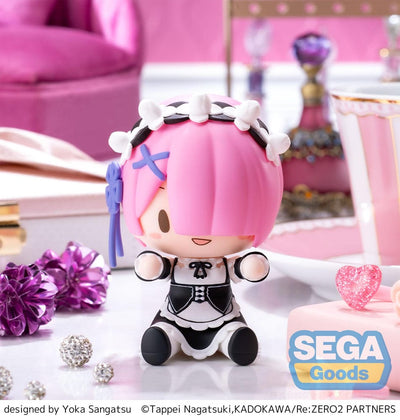 Re:Zero Starting Life in Another World Fuwa Petit Chibi Figure Ram 8cm - Mini Figures - Sega - Hobby Figures UK