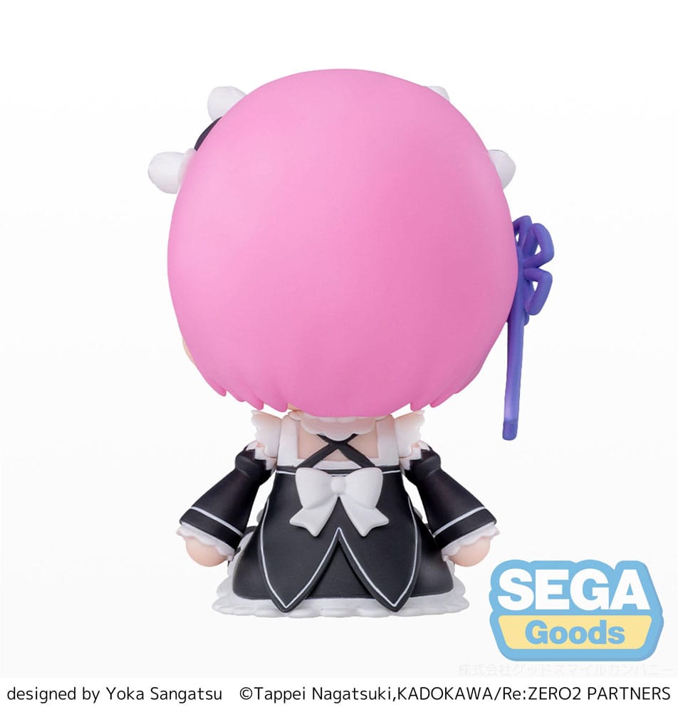 Re:Zero Starting Life in Another World Fuwa Petit Chibi Figure Ram 8cm - Mini Figures - Sega - Hobby Figures UK