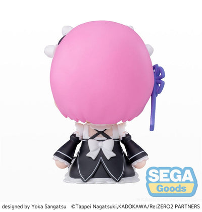 Re:Zero Starting Life in Another World Fuwa Petit Chibi Figure Ram 8cm - Mini Figures - Sega - Hobby Figures UK