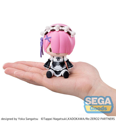 Re:Zero Starting Life in Another World Fuwa Petit Chibi Figure Ram 8cm - Mini Figures - Sega - Hobby Figures UK