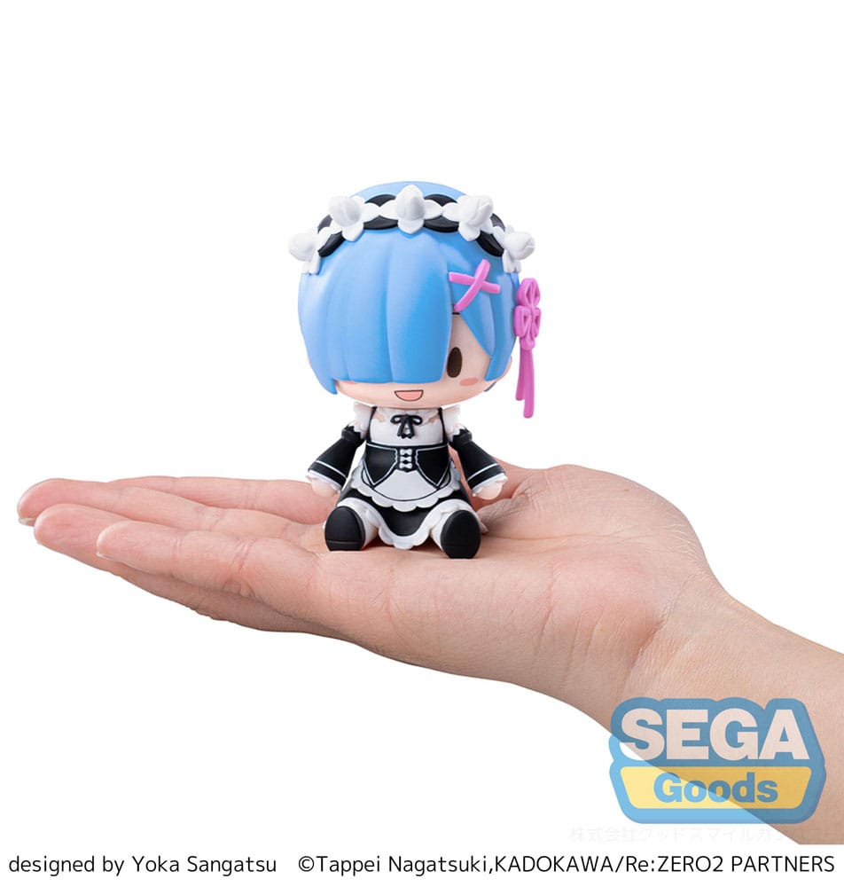 Re:Zero Starting Life in Another World Fuwa Petit Chibi Figure Rem 8cm - Mini Figures - Sega - Hobby Figures UK