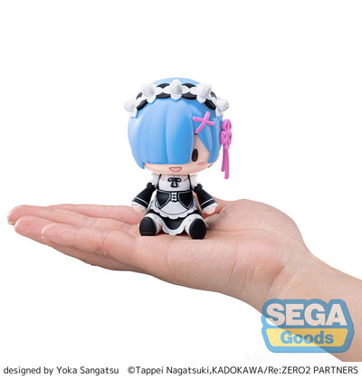 Re:Zero Starting Life in Another World Fuwa Petit Chibi Figure Rem 8cm - Mini Figures - Sega - Hobby Figures UK