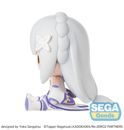 Re:Zero Starting Life in Another World Fuwa Petit Chibi Figure Emilia 8cm - Mini Figures - Sega - Hobby Figures UK