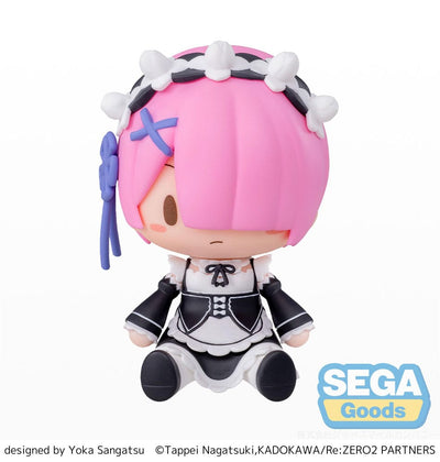 Re:Zero Starting Life in Another World Fuwa Petit Chibi Figure Ram 8cm - Mini Figures - Sega - Hobby Figures UK