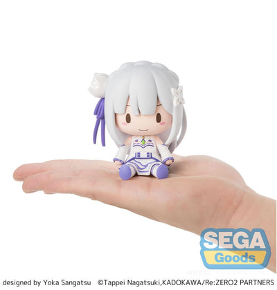 Re:Zero Starting Life in Another World Fuwa Petit Chibi Figure Emilia 8cm - Mini Figures - Sega - Hobby Figures UK