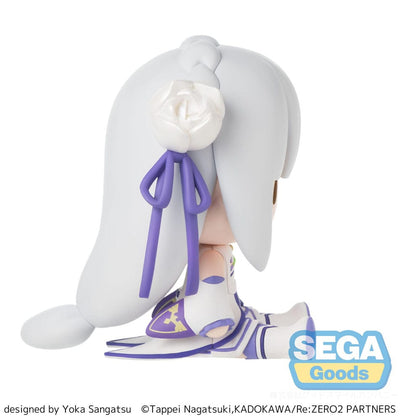 Re:Zero Starting Life in Another World Fuwa Petit Chibi Figure Emilia 8cm - Mini Figures - Sega - Hobby Figures UK