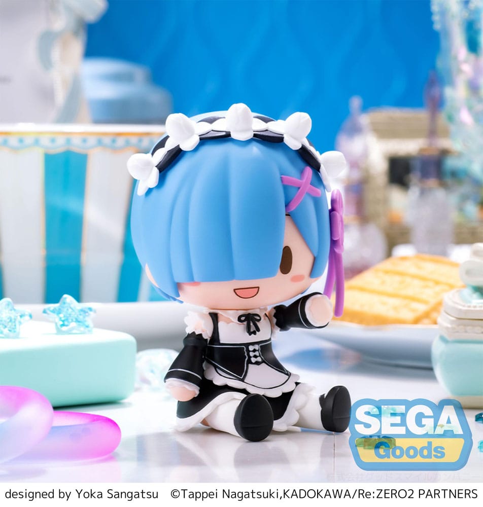 Re:Zero Starting Life in Another World Fuwa Petit Chibi Figure Rem 8cm - Mini Figures - Sega - Hobby Figures UK