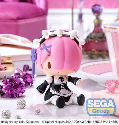 Re:Zero Starting Life in Another World Fuwa Petit Chibi Figure Ram 8cm - Mini Figures - Sega - Hobby Figures UK