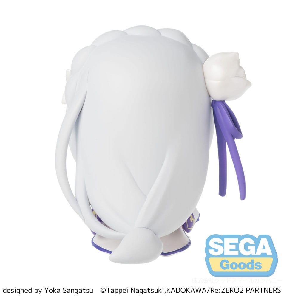 Re:Zero Starting Life in Another World Fuwa Petit Chibi Figure Emilia 8cm - Mini Figures - Sega - Hobby Figures UK