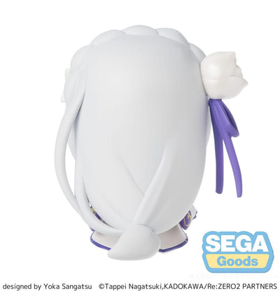 Re:Zero Starting Life in Another World Fuwa Petit Chibi Figure Emilia 8cm - Mini Figures - Sega - Hobby Figures UK