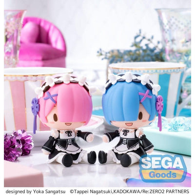 Re:Zero Starting Life in Another World Fuwa Petit Chibi Figure Rem 8cm - Mini Figures - Sega - Hobby Figures UK