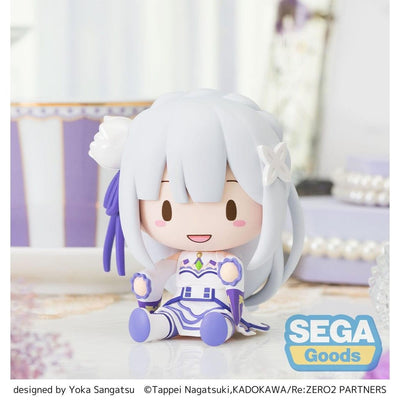 Re:Zero Starting Life in Another World Fuwa Petit Chibi Figure Emilia 8cm - Mini Figures - Sega - Hobby Figures UK
