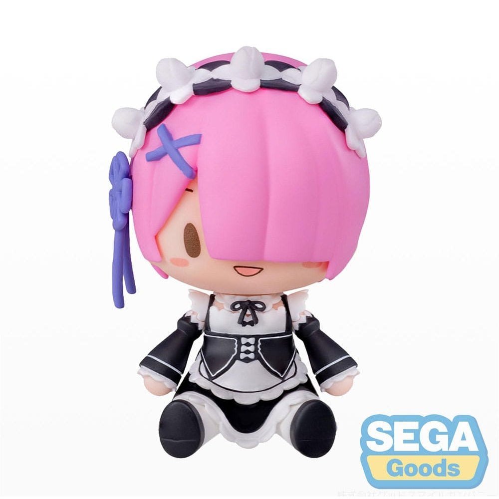 Re:Zero Starting Life in Another World Fuwa Petit Chibi Figure Ram 8cm - Mini Figures - Sega - Hobby Figures UK