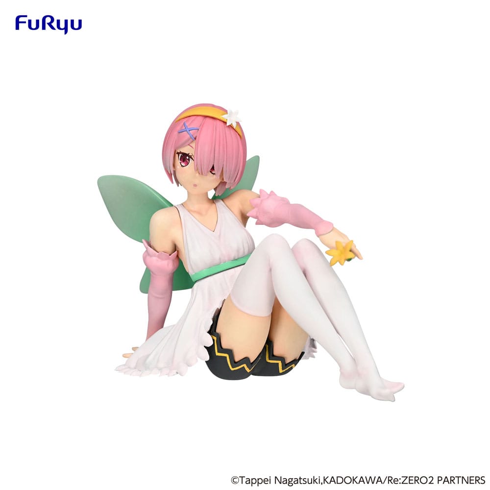 Re:Zero Starting Life in Another World Noodle Stopper PVC Statue Ram Flower Fairy 12cm - Scale Statue - Furyu - Hobby Figures UK