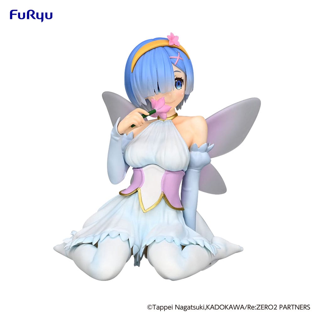 Re:Zero Starting Life in Another World Noodle Stopper PVC Statue Rem Flower Fairy 9cm - Scale Statue - Furyu - Hobby Figures UK