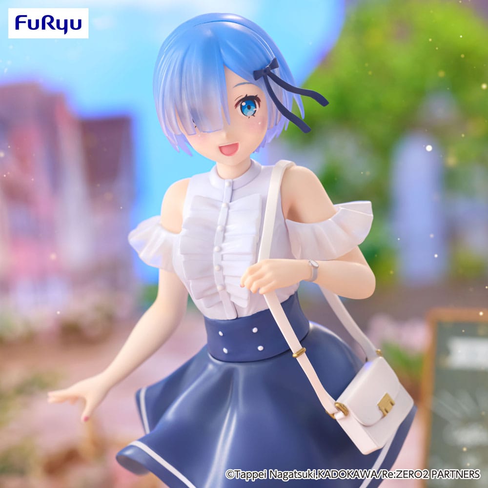 Re:Zero Starting Life in Another World Trio-Try-iT PVC Statue Rem Date Plan Ver. 21cm - Scale Statue - Furyu - Hobby Figures UK