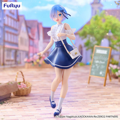 Re:Zero Starting Life in Another World Trio-Try-iT PVC Statue Rem Date Plan Ver. 21cm - Scale Statue - Furyu - Hobby Figures UK