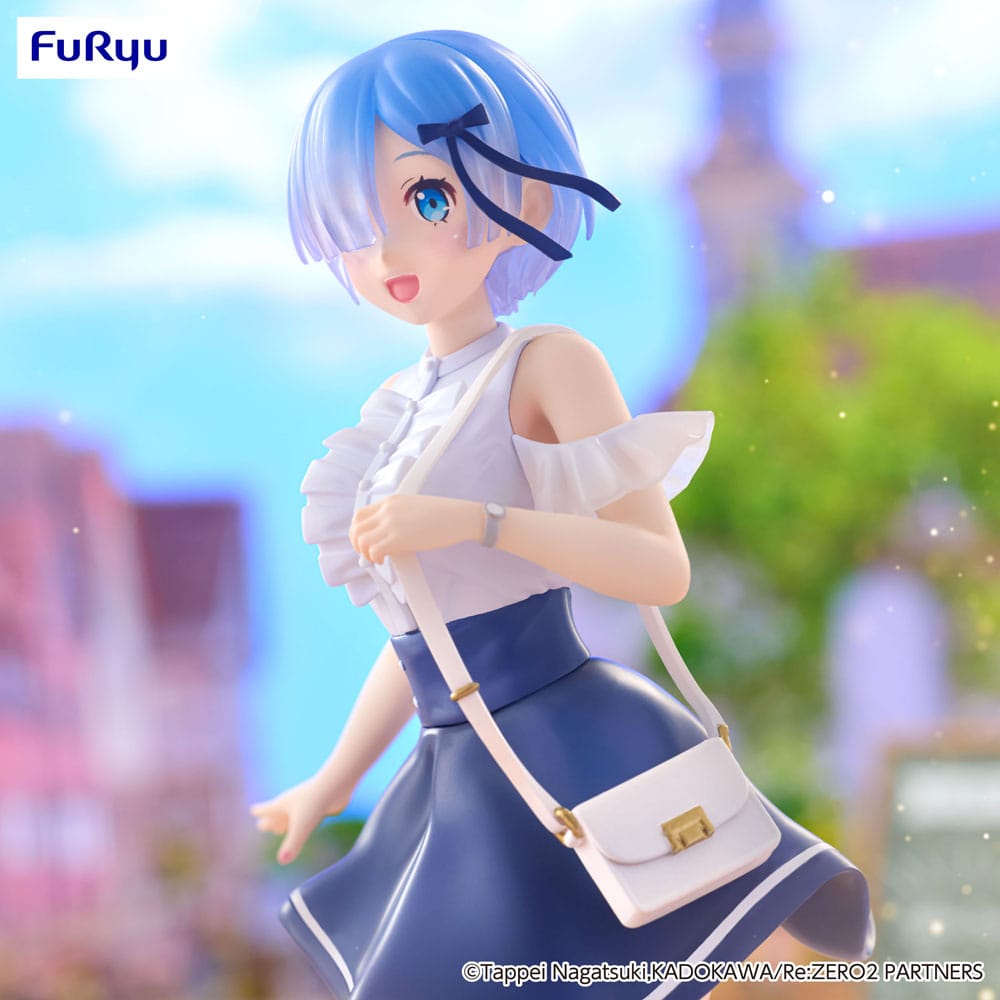 Re:Zero Starting Life in Another World Trio-Try-iT PVC Statue Rem Date Plan Ver. 21cm - Scale Statue - Furyu - Hobby Figures UK
